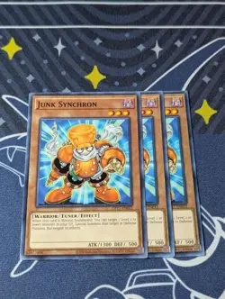 3x Junk Synchron - Common (NM) - Yugioh Playset - Image 2