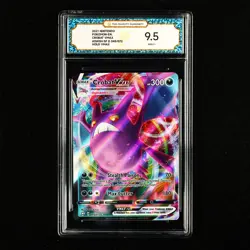 TQG 9.5 Mint+ 2021 Pokemon ENG Crobat VMAX #SWSH-SF D 045/072 Holo VMAX - Image 2