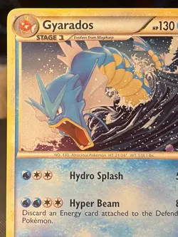 Pokemon TCG Gyarados Cosmos Holo Rare Heartgold Soulsilver 4/123 - Image 2