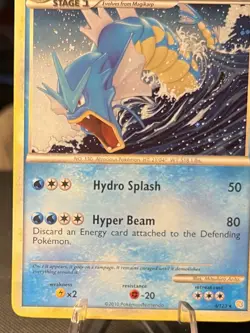 Pokemon TCG Gyarados Cosmos Holo Rare Heartgold Soulsilver 4/123 - Image 3