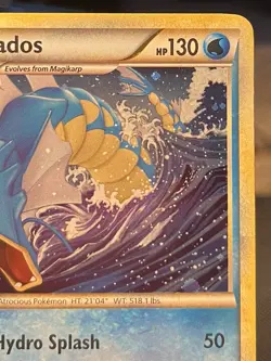 Pokemon TCG Gyarados Cosmos Holo Rare Heartgold Soulsilver 4/123 - Image 5