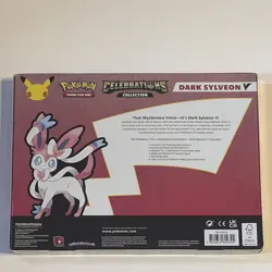 Pokemon TCG: Celebrations Collection Dark Sylveon V Factory Sealed Box - Image 3