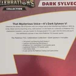 Pokemon TCG: Celebrations Collection Dark Sylveon V Factory Sealed Box - Image 4