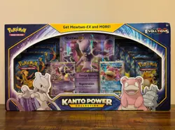Pokemon TCG: XY Evolutions Kanto Power Collection Box Mewtwo/Slowbro EX - SEALED - Image 1