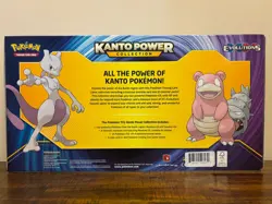Pokemon TCG: XY Evolutions Kanto Power Collection Box Mewtwo/Slowbro EX - SEALED - Image 2