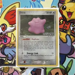 Pokemon Ditto EX Delta Species 35/113 Rare Reverse Holo English 2005 Card - Image 1