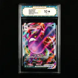 TQG 10 PRISTINE 2021 Pokemon ENG Crobat VMAX #SWSH-SF D 045/072 Holo VMAX - Image 1