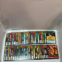 Meta Zoo TCG 2025 Base Set Card Lot Of 54 Common Uncommon Mixed - Image 1