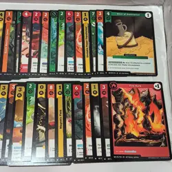 Meta Zoo TCG 2025 Base Set Card Lot Of 54 Common Uncommon Mixed - Image 4