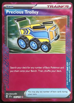 Precious Trolley 185/191 Pokemon Surging Sparks NM - Image 1