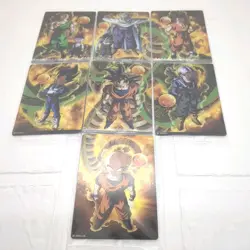 7-01_07 Dragon Ball Itajaga Vol.7 Z Warriors Shenron Complete of 7 Trading Card - Image 2