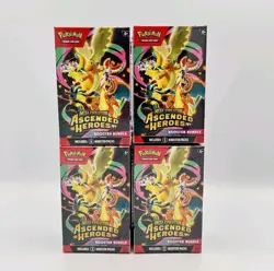 Pokemon Ascended Heroes Booster Bundle - Lot of 4 SEALED - Image 1