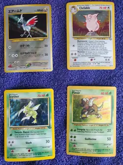10 Vintage Pokemon Cards Gen 1 and 2 Holo 1st Edition Neo Dark WOTC Lot 2 - Image 4