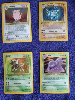 10 Vintage Pokemon Cards Gen 1 and 2 Holo 1st Edition Neo Dark WOTC Lot 2 - Image 5