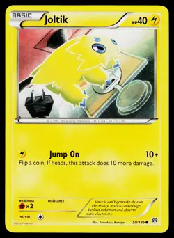 Joltik 50/135 Common Plasma Storm Pokemon LP - Image 1