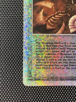 Pokemon Vintage Mysterious Fossil reverse Holo legendary collection 109/110 MP - Image 5