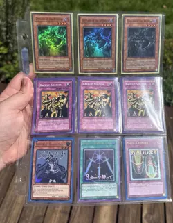 Konami Yu-Gi-Oh! TCG All Cards Sets - 9 Cards Near Mint 600682787291 - Image 1