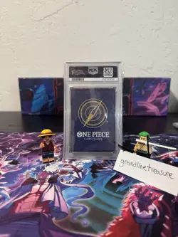 One Piece 2024 PRB01 Trafalgar Law OP05-069 Manga Rare Foil Alt Art PSA 10 - Image 2