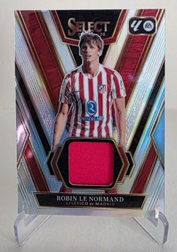 2025-26 PANINI SELECT LA LIGA ROBIN LE NORMAND SILVER PRIZM SELECT SWATCHES - Image 1