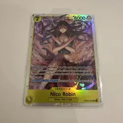 One Piece CCG: Nico Robin EB03-055 SR Heroines Edition English - NM - Fast🚚 - Image 1