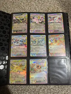 Pokemon Eeveelutions Ex Card Lot Of 15 Cards - Image 1