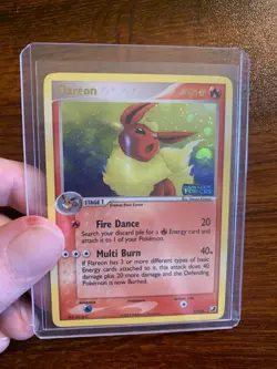 Pokemon Card TCG Flareon 5/115 Unseen Forces Holo Stamp - LP - Rare! - Image 2