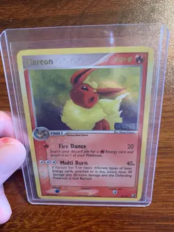 Pokemon Card TCG Flareon 5/115 Unseen Forces Holo Stamp - LP - Rare! - Image 3