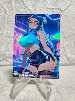 Nessa Trading Card Waifu Goddess Story Anime Girl holo Karte Manga Full Art - Image 1