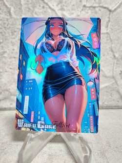 Nessa Trading Card Waifu Goddess Story Anime Girl holo Karte Manga Full Art - Image 1