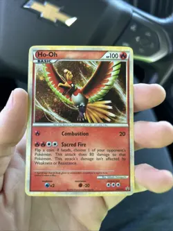 Ho-Oh Black Star Promo Holo Rare HGSS01 2010 Pokemon TCG Card - Image 1