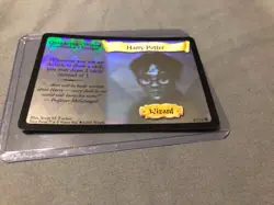 Harry Potter Trading Card Game TCG Hologram Wizard Foil 8/116 Rare Foil 2001 - Image 1