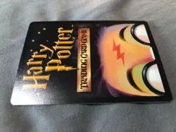 Harry Potter Trading Card Game TCG Hologram Wizard Foil 8/116 Rare Foil 2001 - Image 5