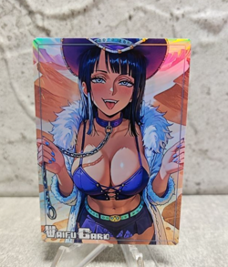 Nico Robin Trading Card Waifu Goddess Story Anime Girl holo Karte Manga Full Art - Image 1