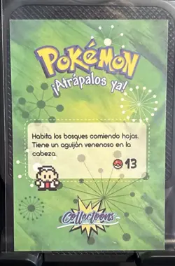 Rare Full Art Collectoons Pokemon #13 Weedle Low Pop Card ✨⭐ - Image 2