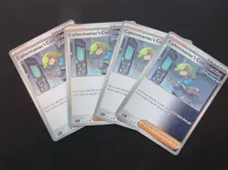 4 X Ciphermaniac's Codebreaking 145/162 Pokemon Cards Trainer Playset NM - Image 1