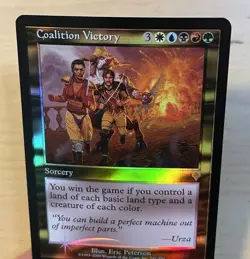 Magic The Gathering Coalition Victory Invasion Foil MtG Card Sorcery Holo - Image 2