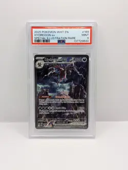 Pokemon TCG Hydreigon EX Sir White Flare Card 169/086 English Edition PSA 9 - Image 1
