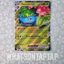 Pokemon Card Venusaur Ex 001/142 Ultra Rare Scarlet Violet Stellar Crown LP - Image 1