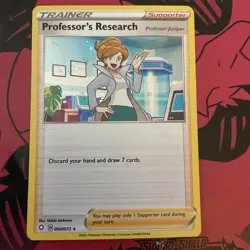 Professor's Research Juniper - #060/072 - Premium Tournament Holo Promo Card - Image 1