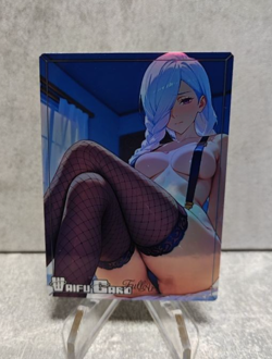 mei mei Trading Card Waifu Goddess Story Anime Girl holo Karte Manga Full Art - Image 1