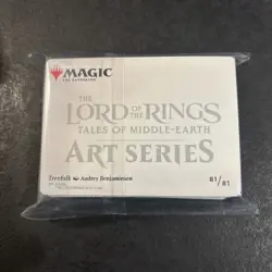 COMPLETE Art card Set 81 Magic the Gathering Lord of the Rings MTG Middle-Earth - Image 2