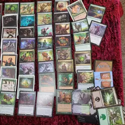Fancy SQUIRRELS Commander Deck MTG Tribal Fun Complete with Rares Cards=Amazing - Image 2