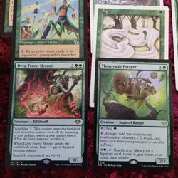 Fancy SQUIRRELS Commander Deck MTG Tribal Fun Complete with Rares Cards=Amazing - Image 5
