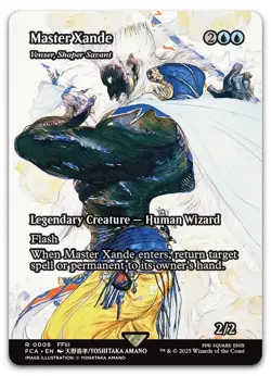Master Xande - Venser, Shaper Savant (Showcase) #6 NM Final Fantasy Magic MTG - Image 1