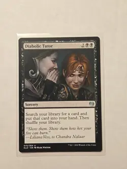 Diabolic Tutor - Kaladesh - LP - Uncommon - Sorcery - Image 1