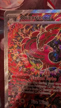 Oricorio ex 024 Holo Black Star Promo Mega Evolution Promos - Image 3
