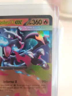 Mega Charizard X ex - 029 Holo Promo ME: Mega Evolution Promo Pokemon NM** - Image 2