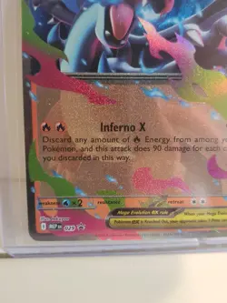 Mega Charizard X ex - 029 Holo Promo ME: Mega Evolution Promo Pokemon NM** - Image 4