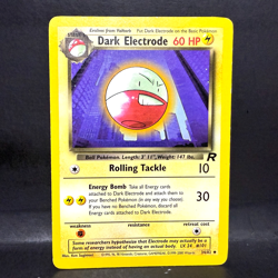 2000 POKEMON TEAM ROCKET DARK ELECTRODE 34/82 MP (UNCOMMON) - Image 1