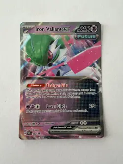 Pokemon - Iron Valiant EX - Holofoil - Black Star Promo - 068 - NM - Image 1